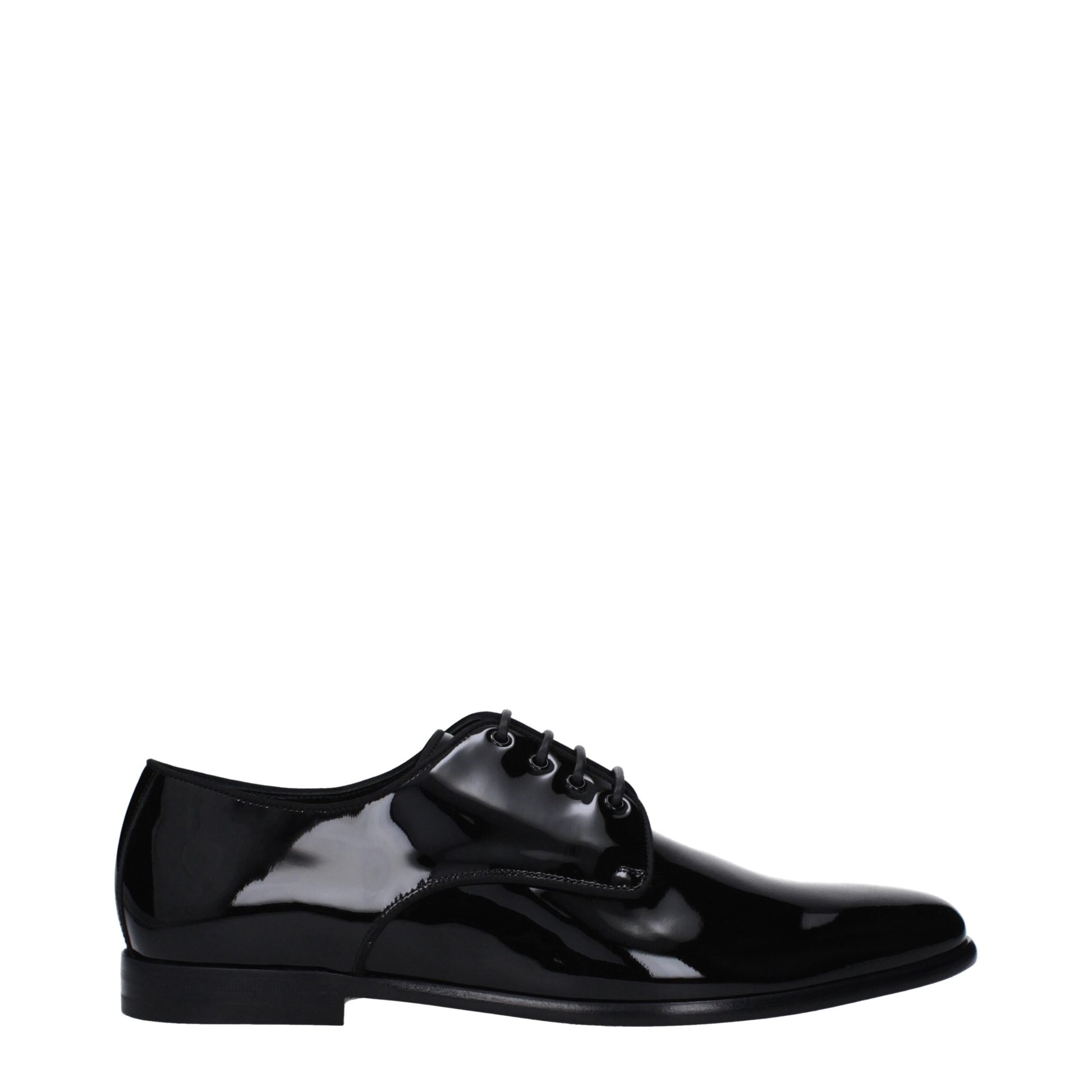 Dolce & Gabbana Black Leather Oxfords And Derby