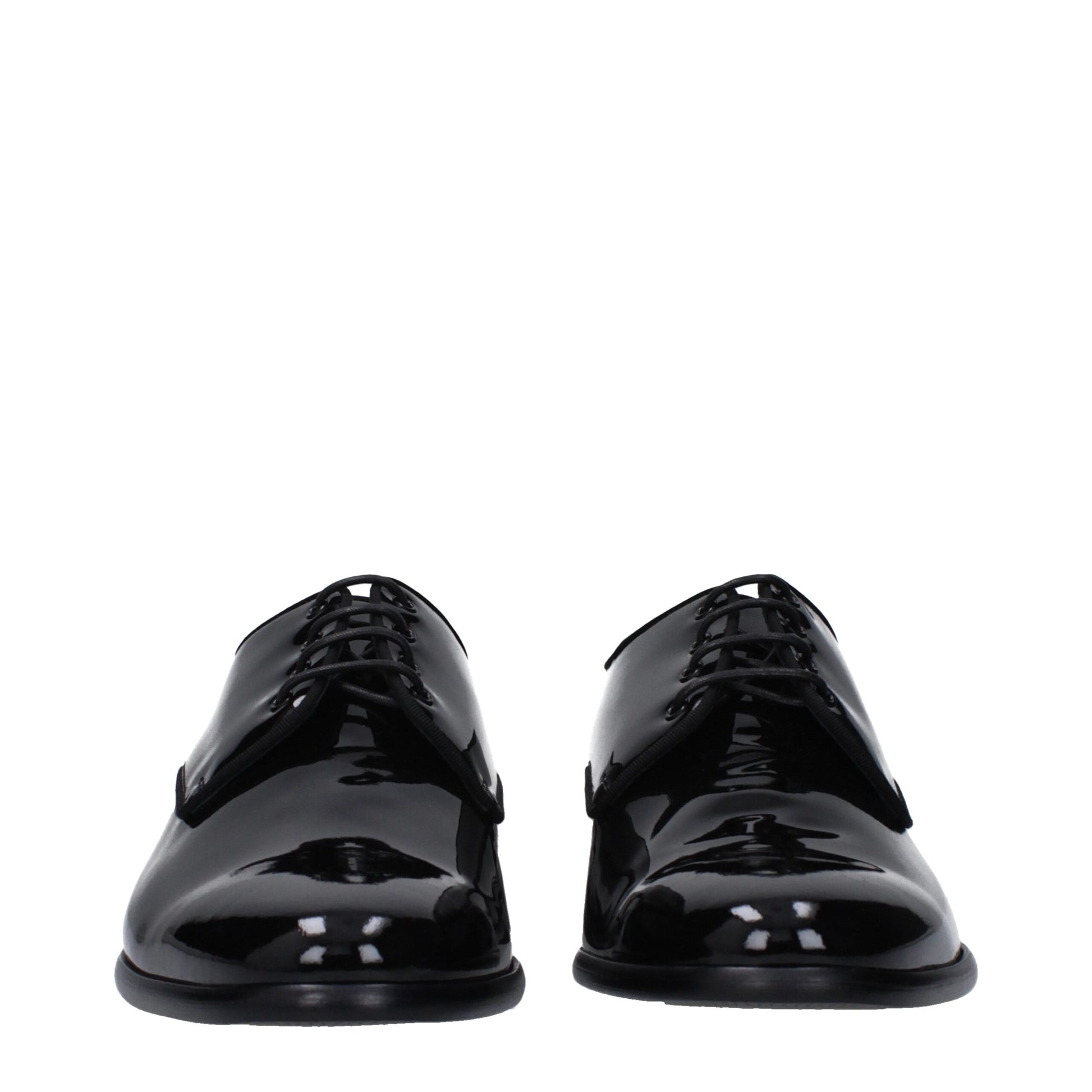 Dolce & Gabbana Black Leather Oxfords And Derby