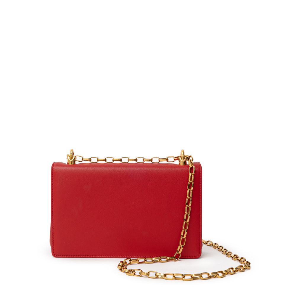 Dolce & Gabbana Red Leather Handbag