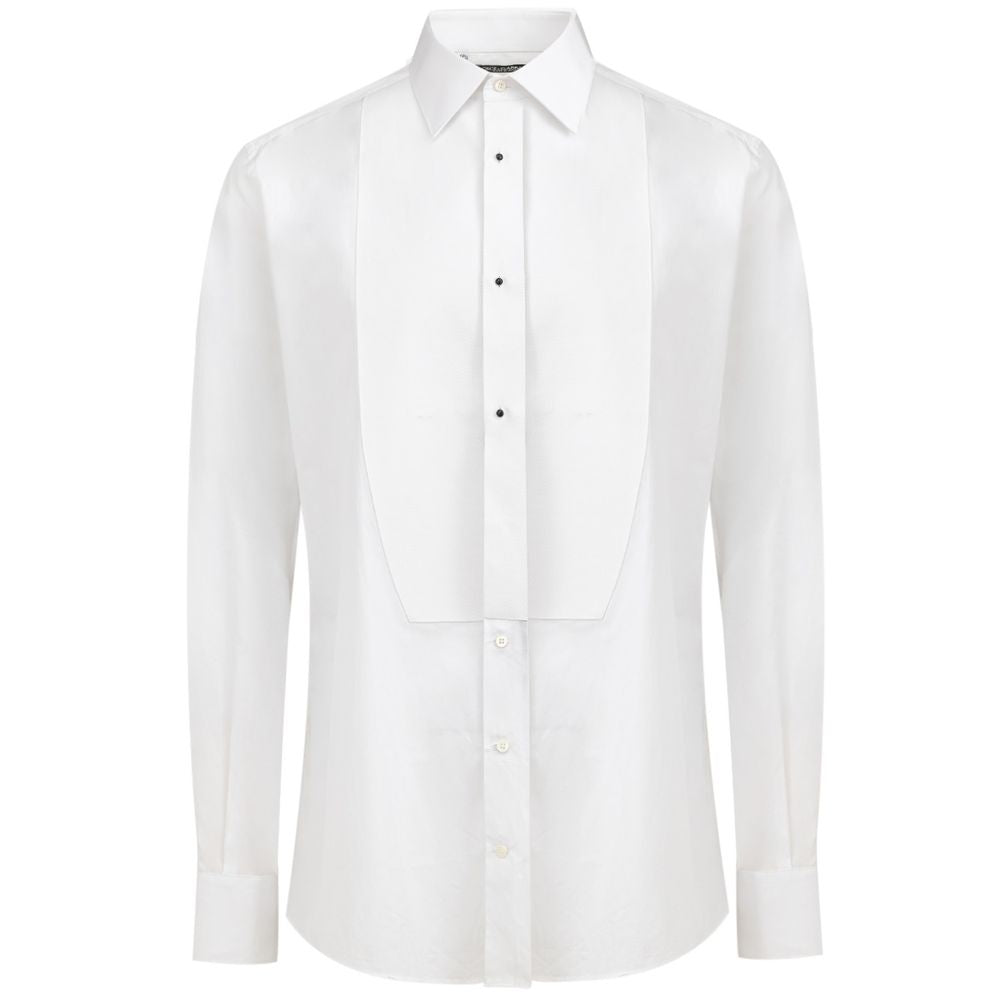 Dolce & Gabbana White Cotton Shirt