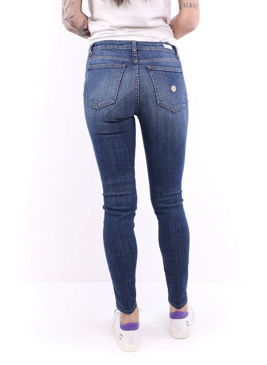 Don The Fuller Blue Cotton Women Jeans