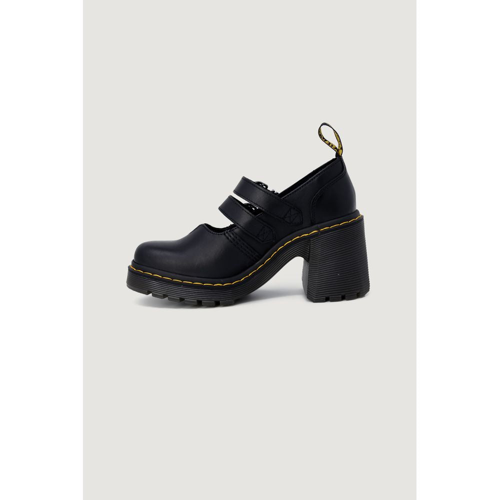 Dr. Martens Black Leather High Heel Pumps