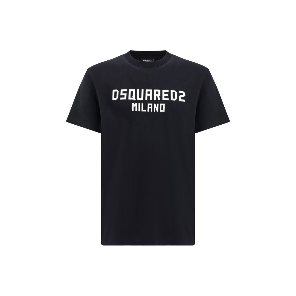 Dsquared² Black Cotton T-Shirt
