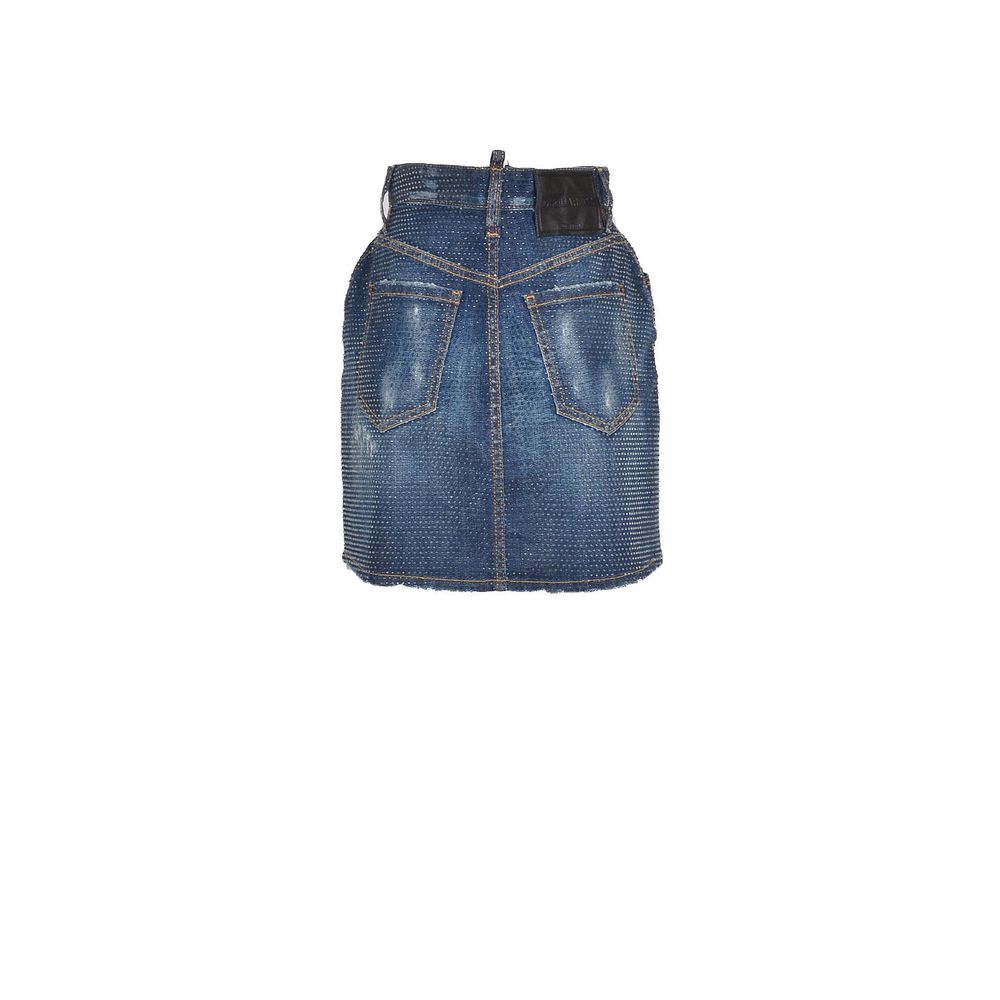 Dsquared² Blue Skirt