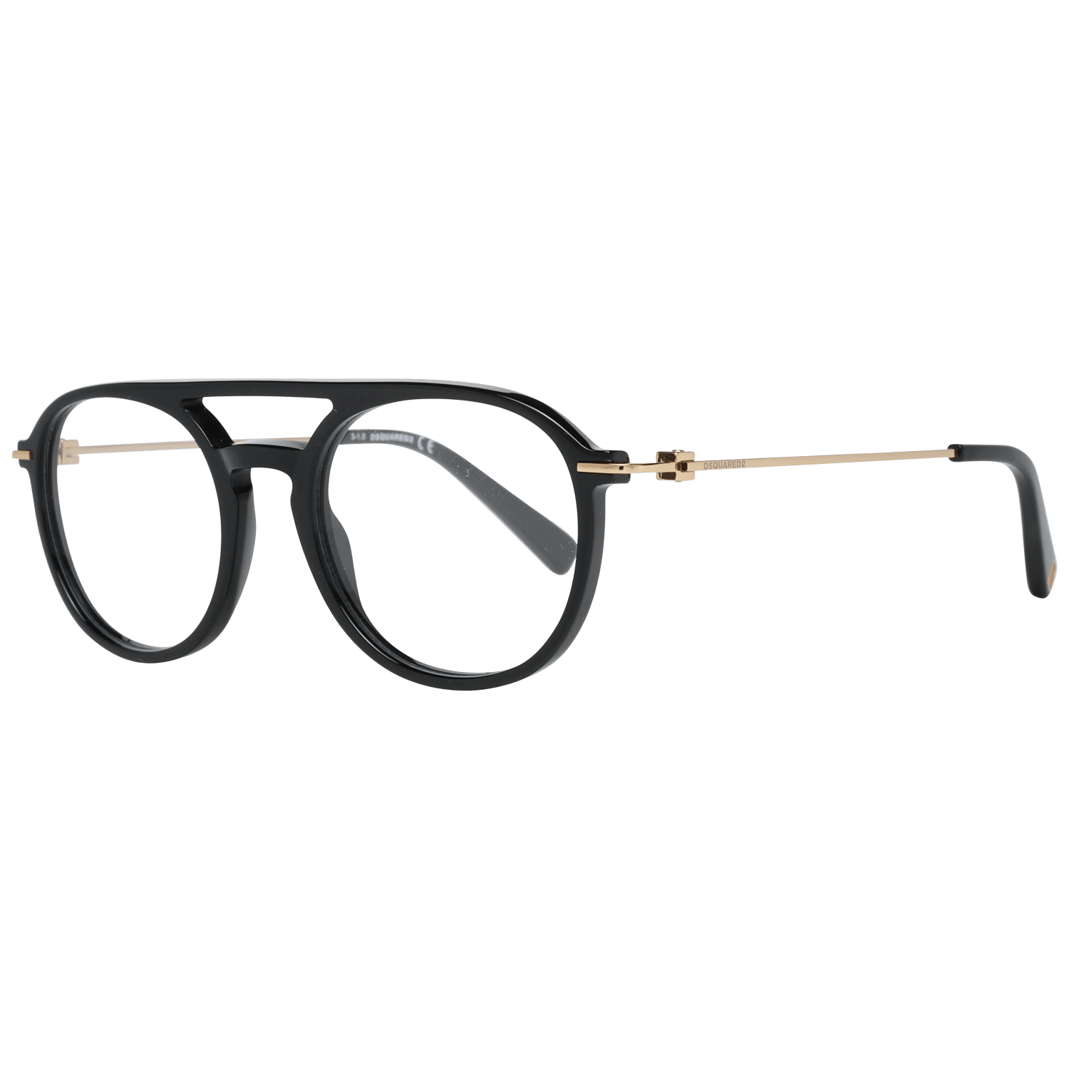 Dsquared² Sleek Black Full-Rim Designer Eyewear