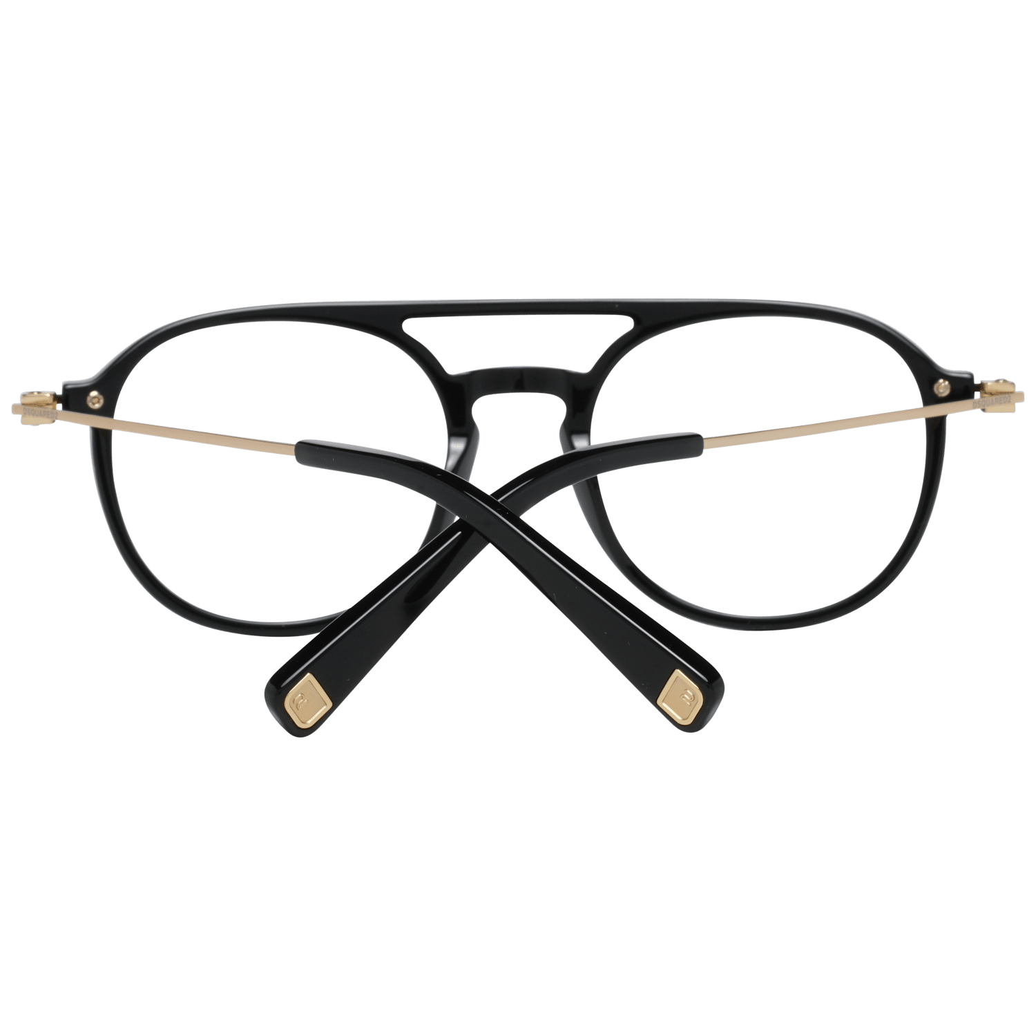 Dsquared² Sleek Black Full-Rim Designer Eyewear