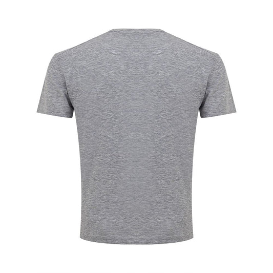 Dsquared² Sleek Gray Cotton Tee for Stylish Men