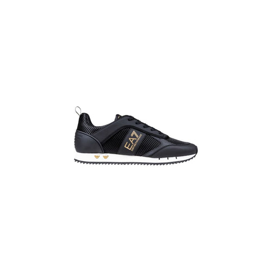 EA7 Emporio Armani Bicolor Polyamide Athletic Sneakers