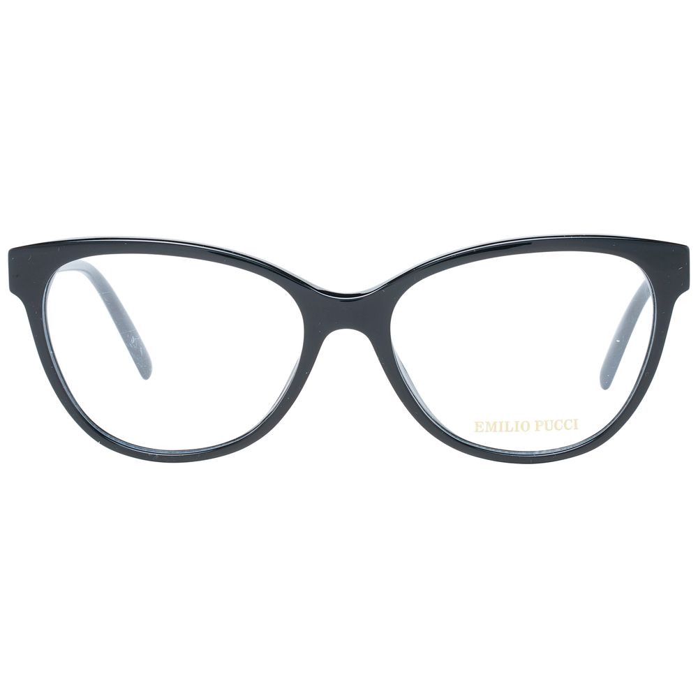Emilio Pucci Black Acetate Glasses Frames