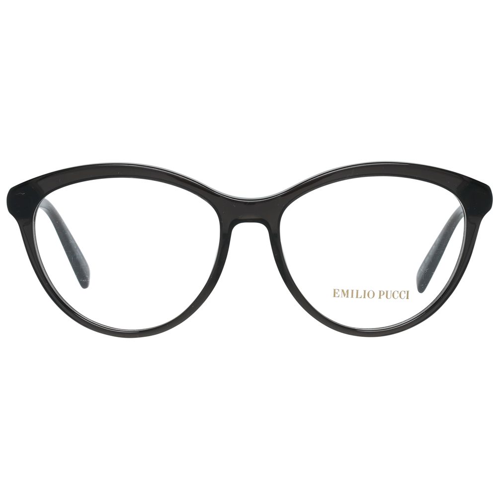 Emilio Pucci Black Metal Glasses Frames