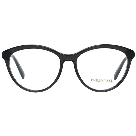 Emilio Pucci Black Metal Glasses Frames