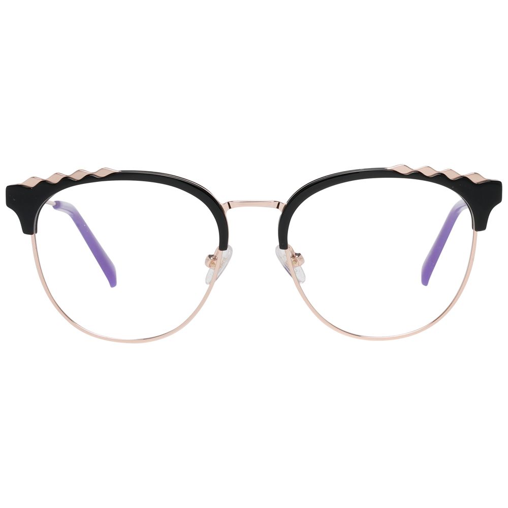 Emilio Pucci Black Metal Glasses Frames