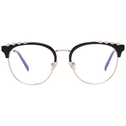 Emilio Pucci Black Metal Glasses Frames