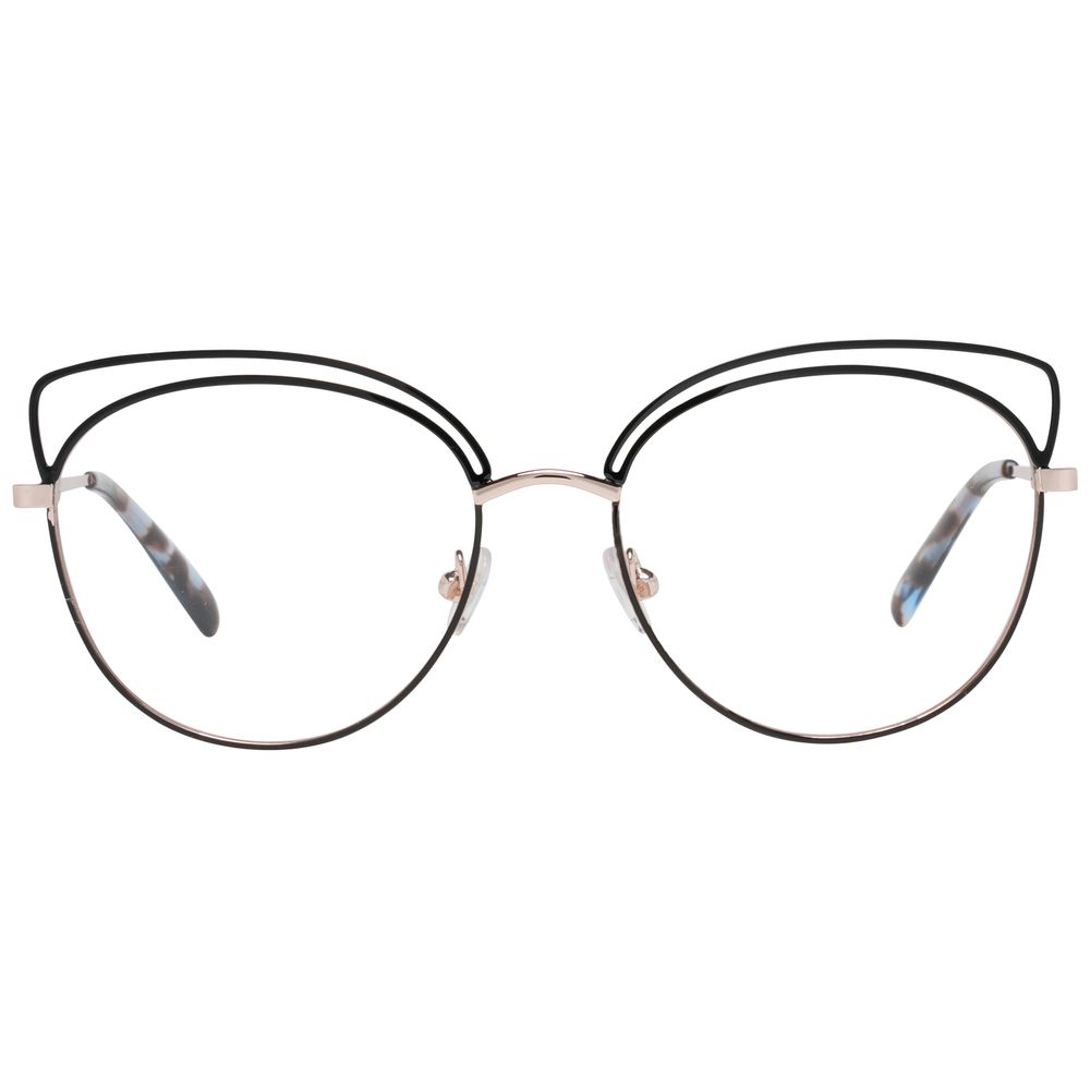 Emilio Pucci Black Metal Glasses Frames