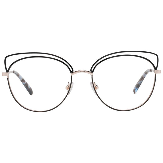 Emilio Pucci Black Metal Glasses Frames