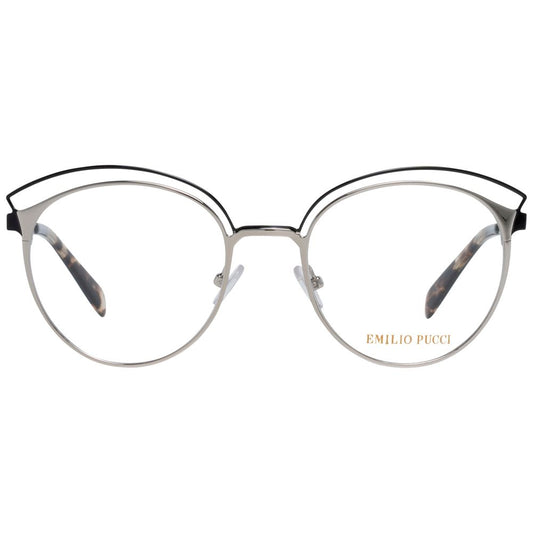 Emilio Pucci Black Metal Glasses Frames