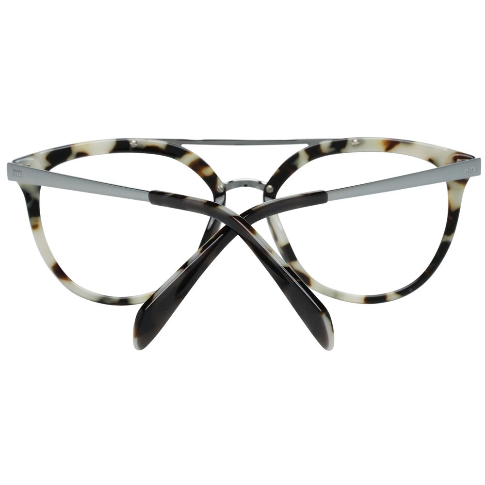 Emilio Pucci Brown Metal & Plastic Glasses Frames