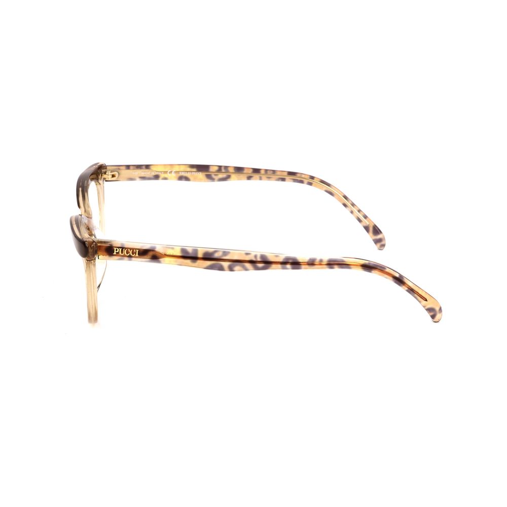 Emilio Pucci Brown Plastic Frames