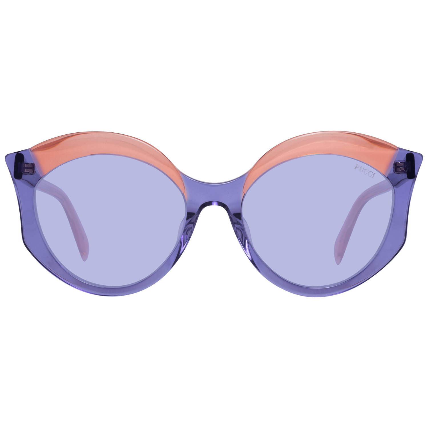 Emilio Pucci Elegant Purple Butterfly Sunglasses