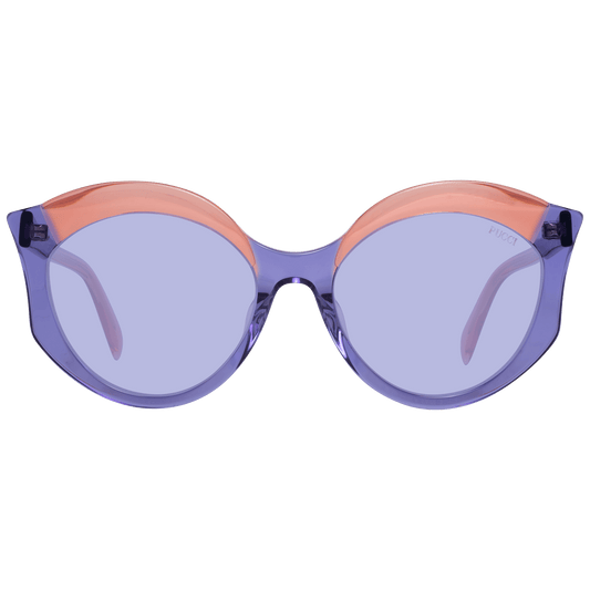 Emilio Pucci Elegant Purple Butterfly Sunglasses