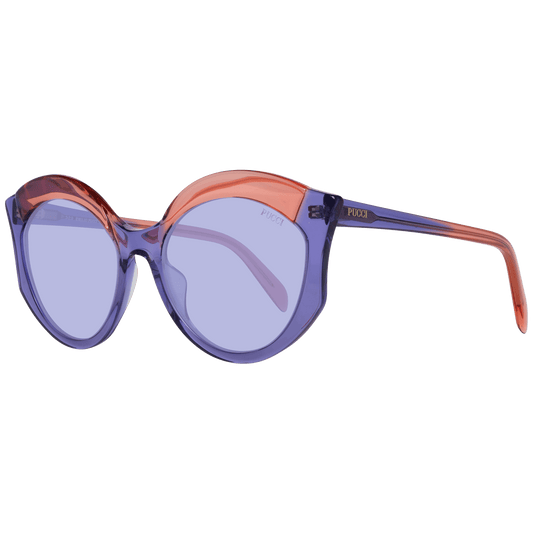 Emilio Pucci Elegant Purple Butterfly Sunglasses