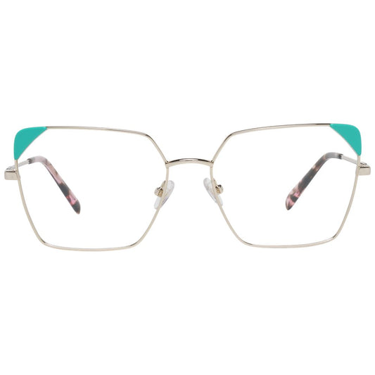 Emilio Pucci Gold Women Optical Frames