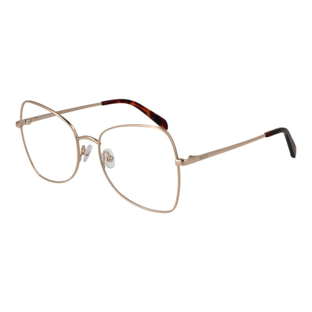 Emilio Pucci Gold Women Optical Frames