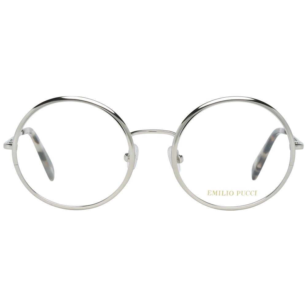 Emilio Pucci Gray Metal Glasses Frames
