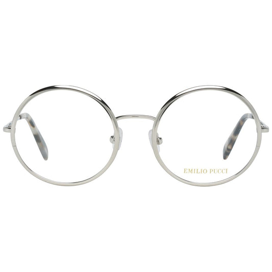 Emilio Pucci Gray Metal Glasses Frames