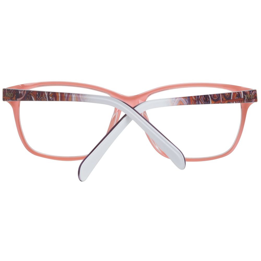 Emilio Pucci Pink Plastic Glasses Frames