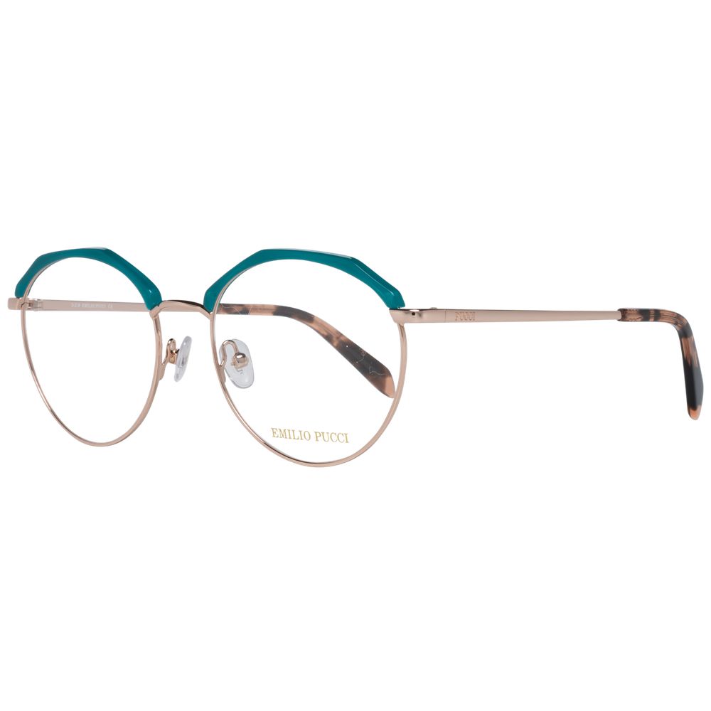 Emilio Pucci Turquoise Women Optical Frames