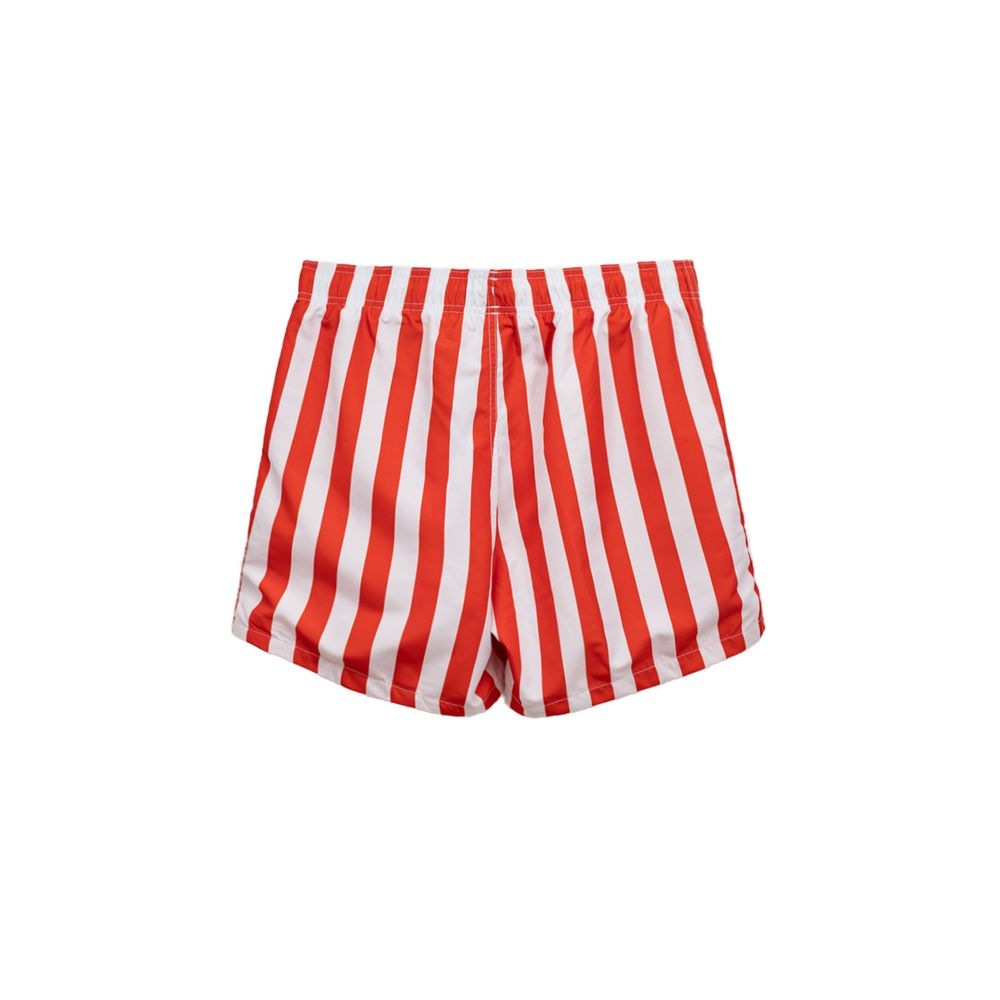 Emporio Armani Red Polyester Swimwear