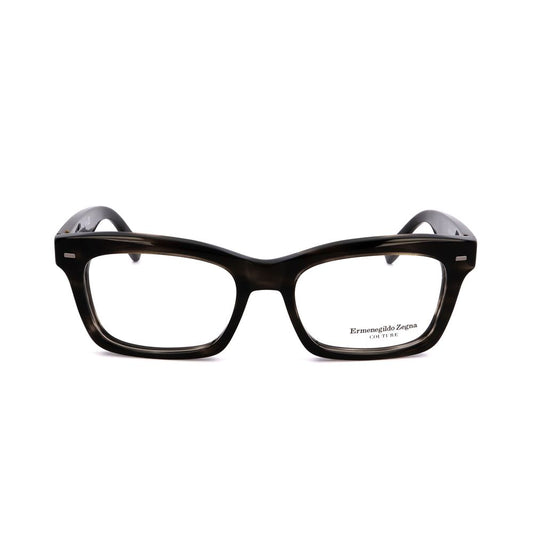 Ermenegildo Zegna Gray Acetate Glasses Frames