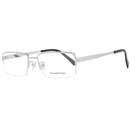 Ermenegildo Zegna Silver Titanium Glasses Frames