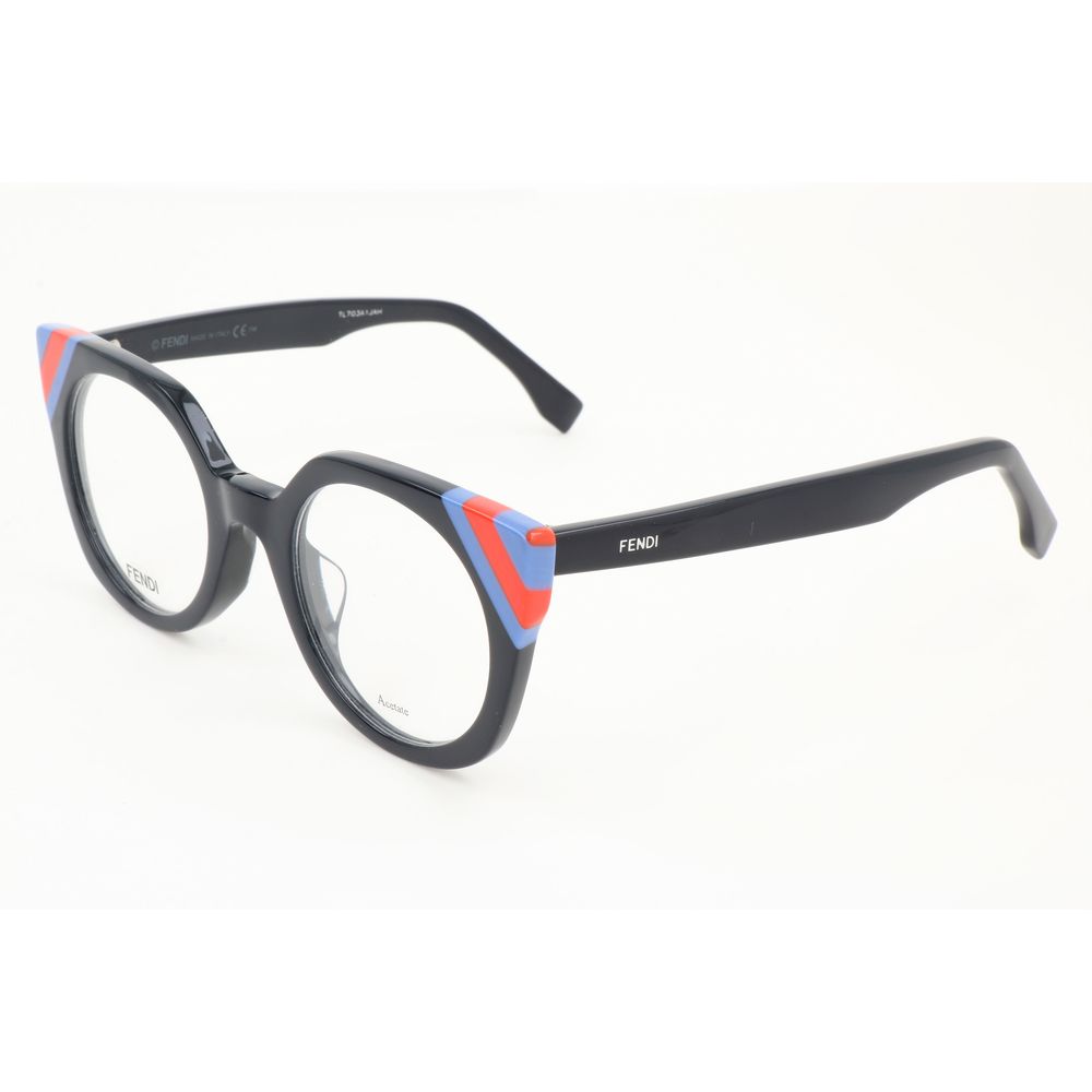 Fendi Blue Acetate Glasses Frames
