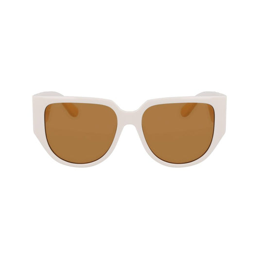 Ferragamo White Bio Injected Sunglasses