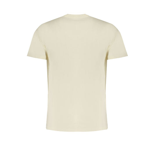 Fila Beige Cotton Men T-Shirt