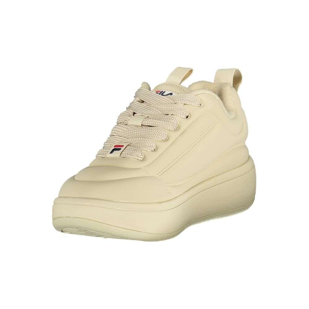 Fila Beige Polyester Athletic Sneakers