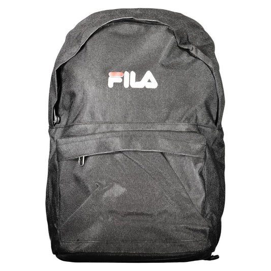 Fila Black Polyester Backpack