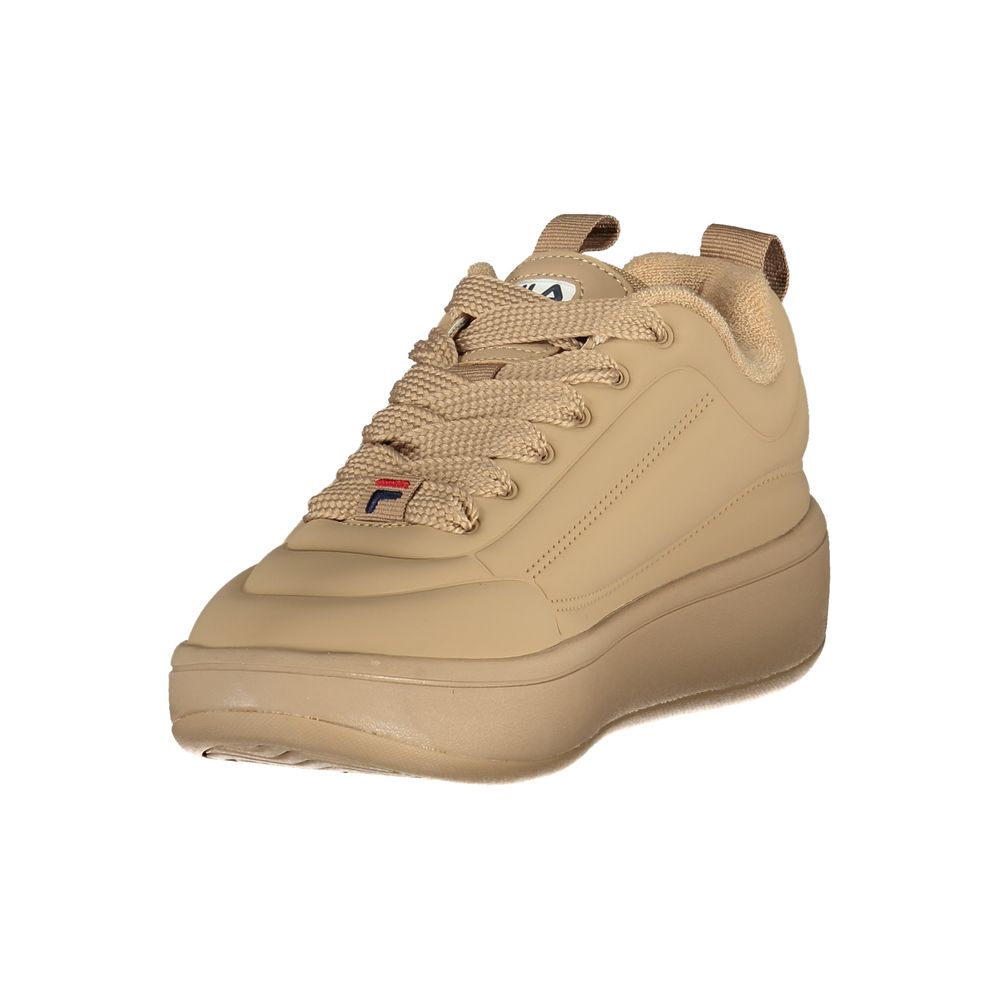 Fila Brown Polyester Athletic Sneakers