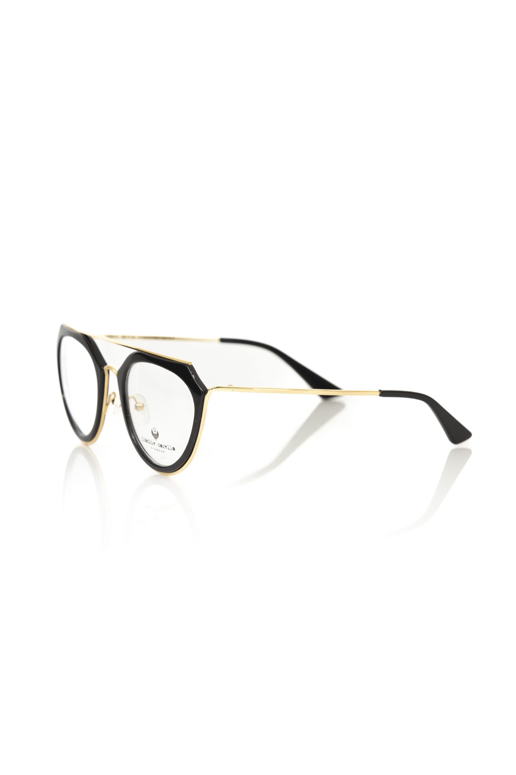 Frankie Morello Black Acetate Women Frame