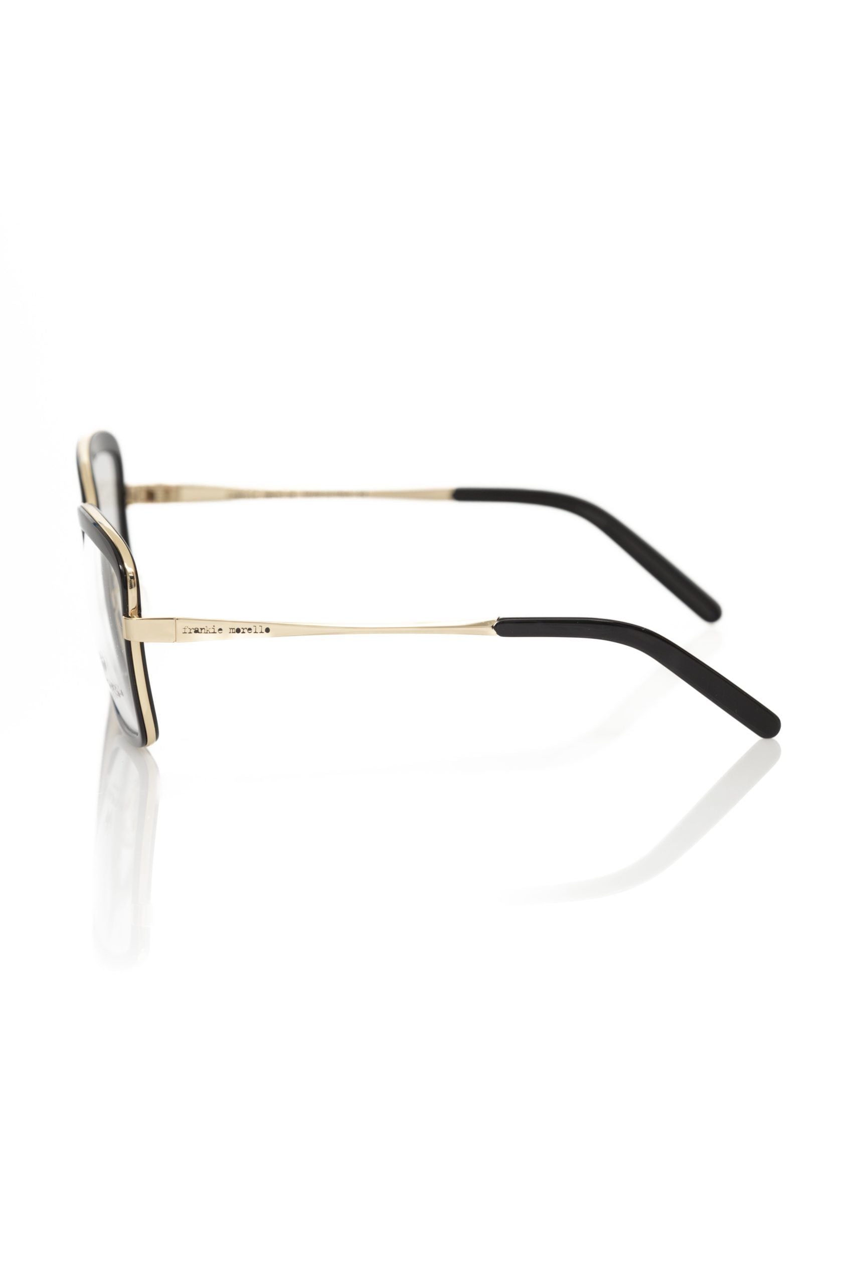 Frankie Morello Black Metallic Women Frame