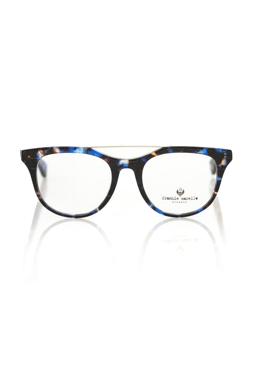 Frankie Morello Blue Acetate Unisex Frame