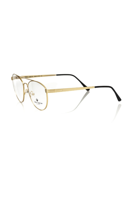 Frankie Morello Gold Metallic Unisex Frame