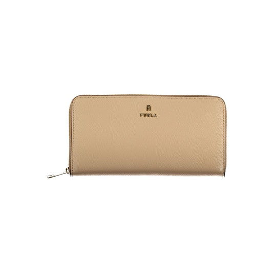 Furla Beige Leather Wallet