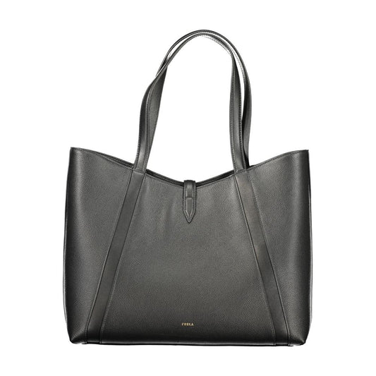 Furla Black Leather Handbag