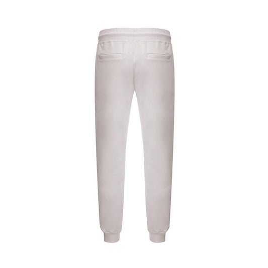 GCDS Elevate Your Wardrobe with Chic White Cotton Pants