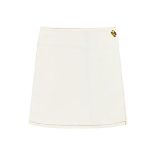 Ganni White Skirt