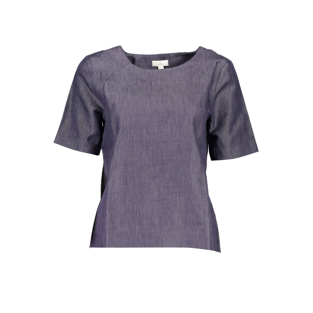 Gant Blue Cotton Unisex T-Shirt