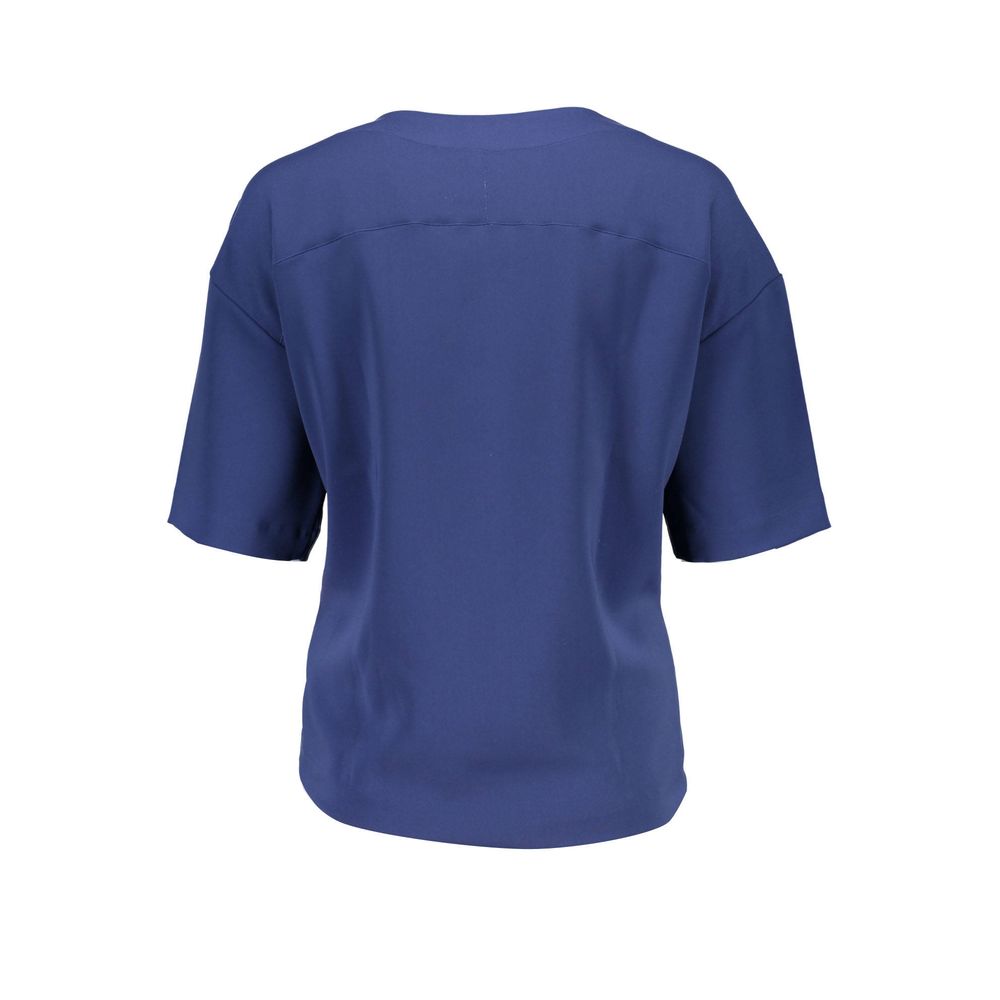 Gant Blue Cotton Unisex T-Shirt